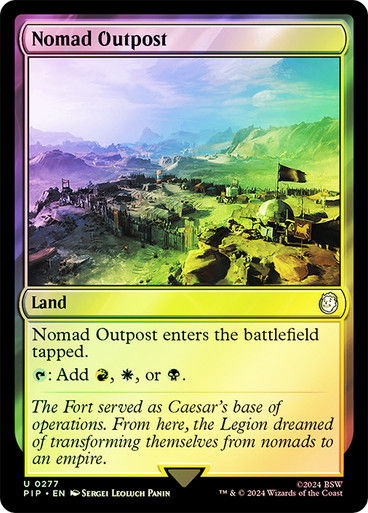 Nomad Outpost (pip) (277) / Foil