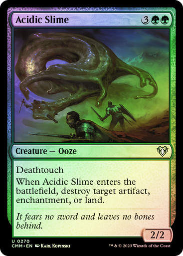 Acidic Slime (cmm) / Foil
