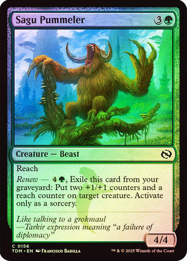 Sagu Pummeler (TDM) (156) / Foil