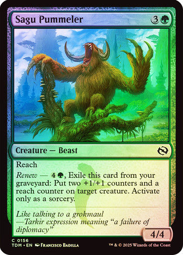 Sagu Pummeler (TDM) (156) / Foil