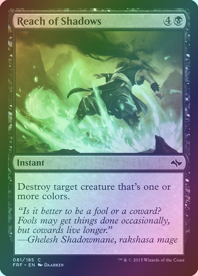 Reach of Shadows (FRF) (81) / Foil