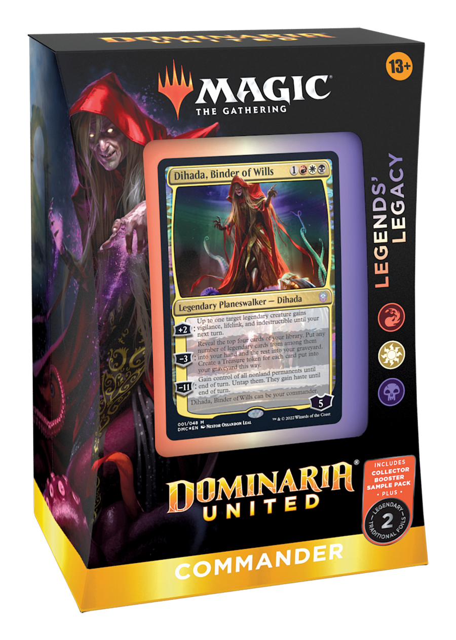 Dominaria United Commander Deck: Legends' Legacy — cara 1 de 2