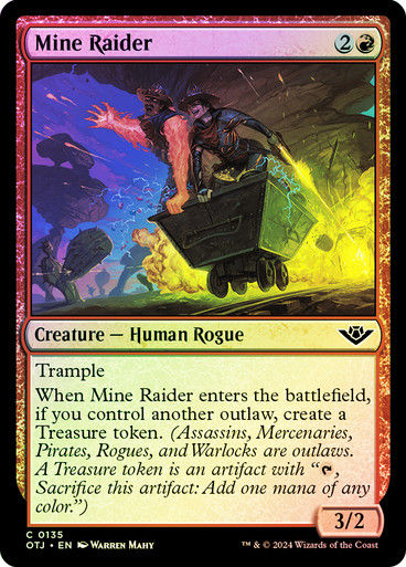 Mine Raider (otj) (135) / Foil