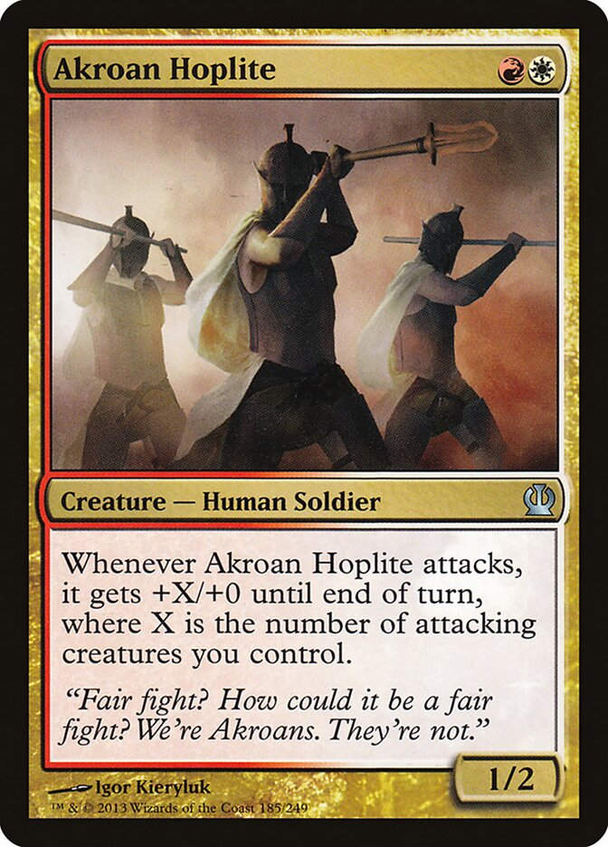Akroan Hoplite (THS) (185)
