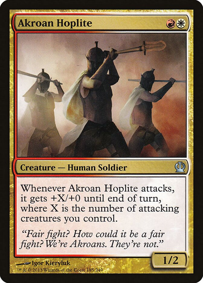 Akroan Hoplite (THS) (185)
