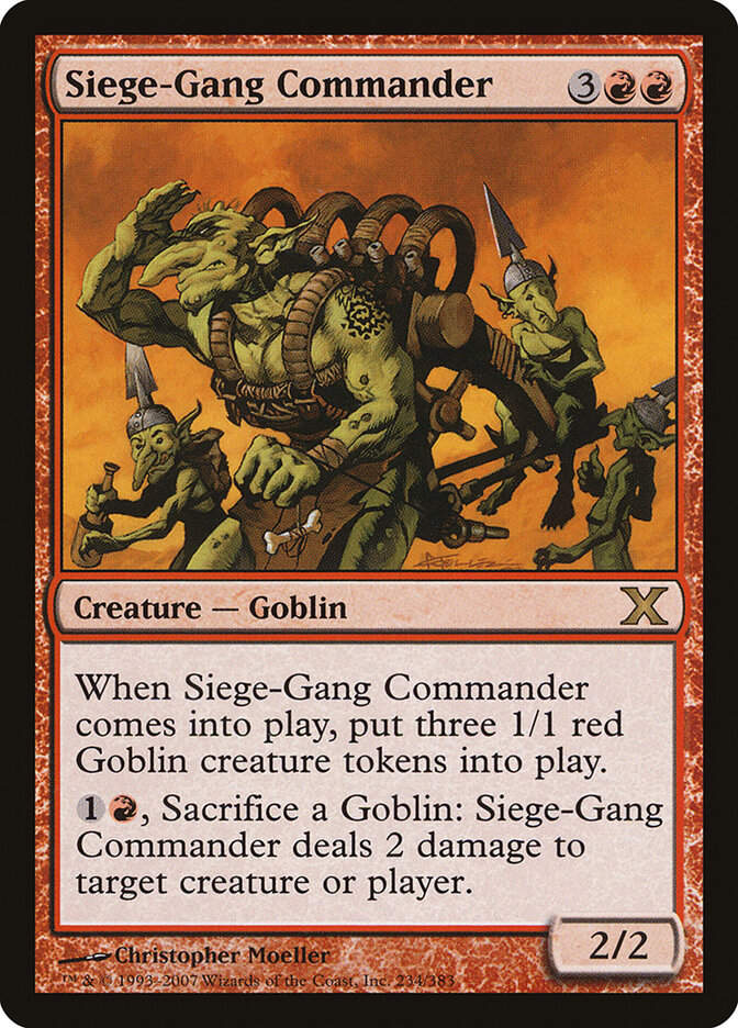 Siege-Gang Commander (10E) (234)