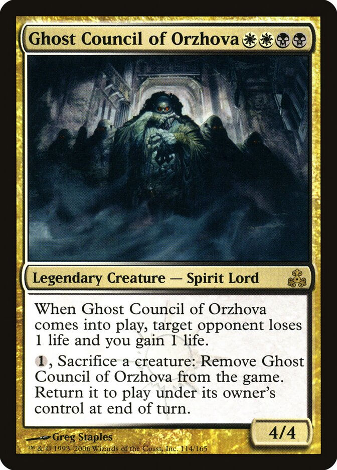 Ghost Council of Orzhova (GPT) (114)