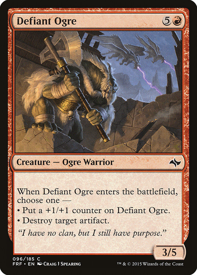 Defiant Ogre (FRF) (96)