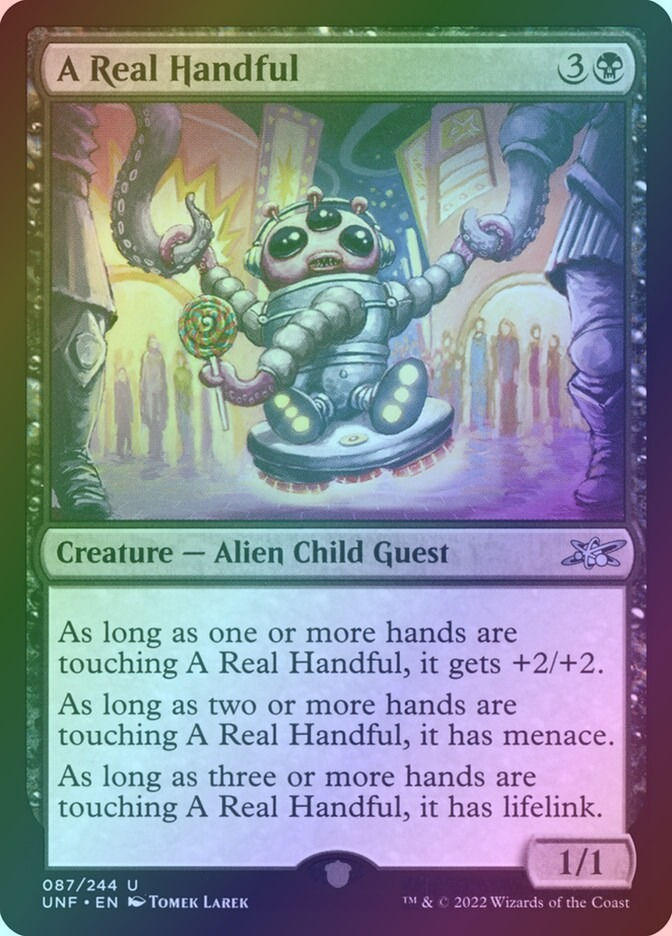 A Real Handful (UNF) (87) / Foil