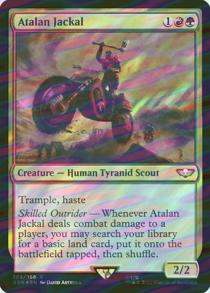 Atalan Jackal (40K) (105★) / Surge Foil