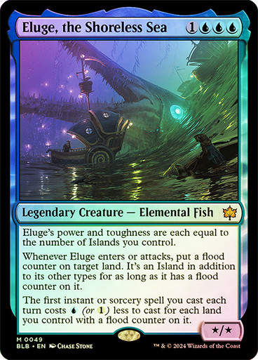 Eluge, the Shoreless Sea (blb) (49) / Foil
