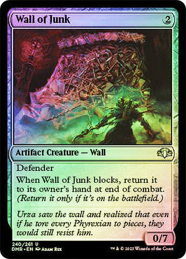 Wall of Junk (DMR) / Foil