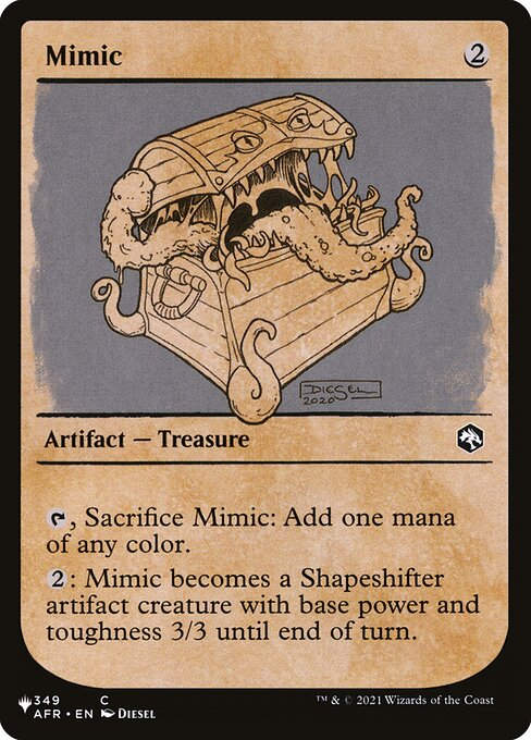 Mimic (PLST) (AFR-349) / Showcase