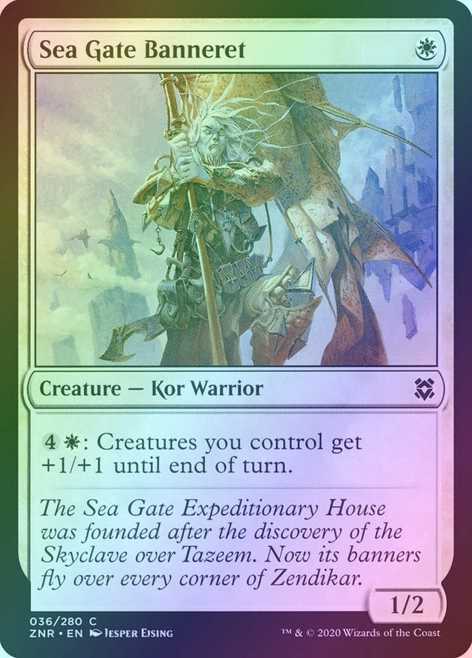 Sea Gate Banneret (ZNR) (36) / Foil