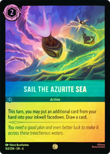 Sail the Azurite Sea (LOR_AZU) / Foil