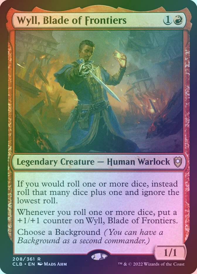 Wyll, Blade of Frontiers (CLB) (208) / Foil