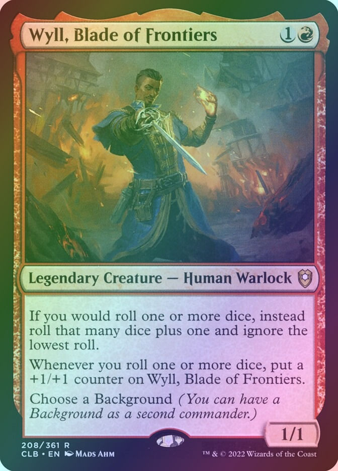 Wyll, Blade of Frontiers (CLB) (208) / Foil