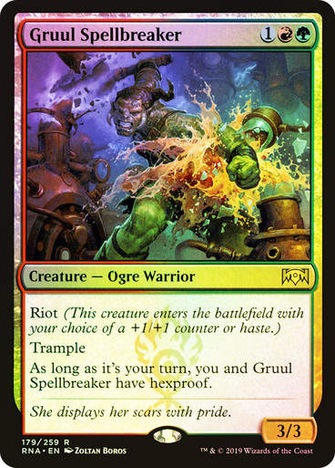 Gruul Spellbreaker (RNA) (179) / Foil