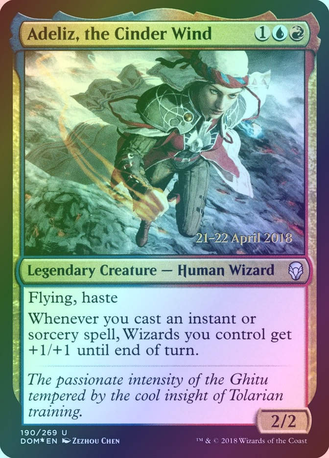 Adeliz, the Cinder Wind (PDOM) (190s) / Foil