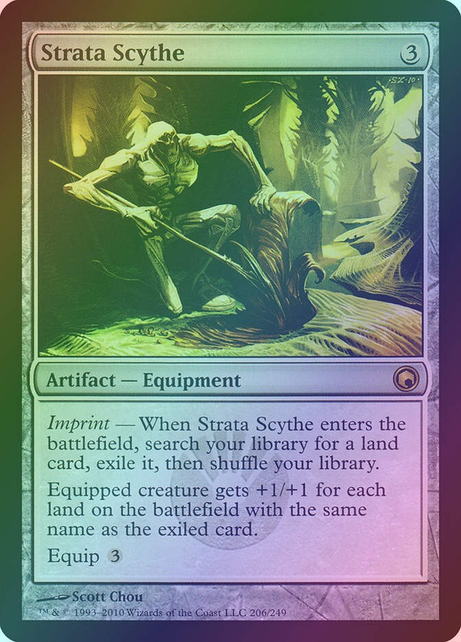 Strata Scythe (SOM) (206) / Foil