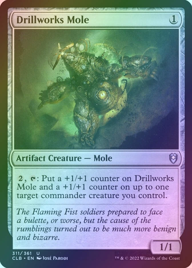 Drillworks Mole (CLB) (311) / Foil