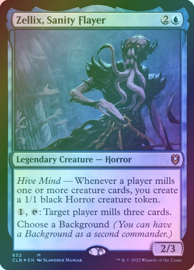 Zellix, Sanity Flayer (CLB) (652) / Foil