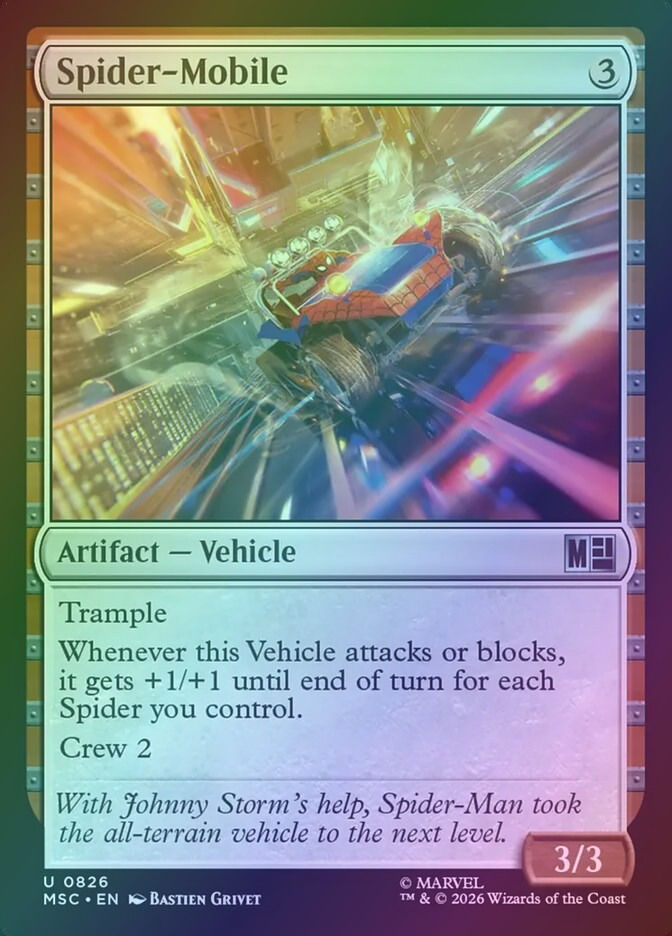 Spider-Mobile (MSC) (826) / Foil
