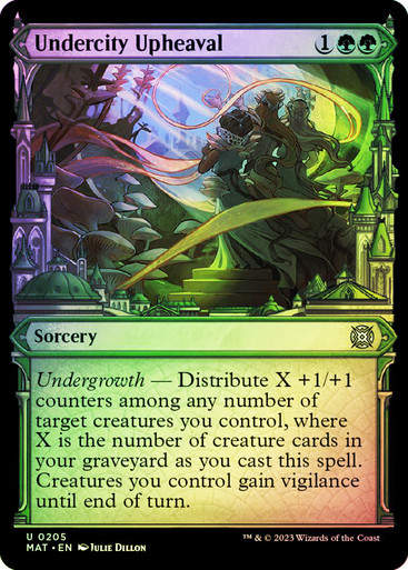 Undercity Upheaval (MAT) / Halo Foil