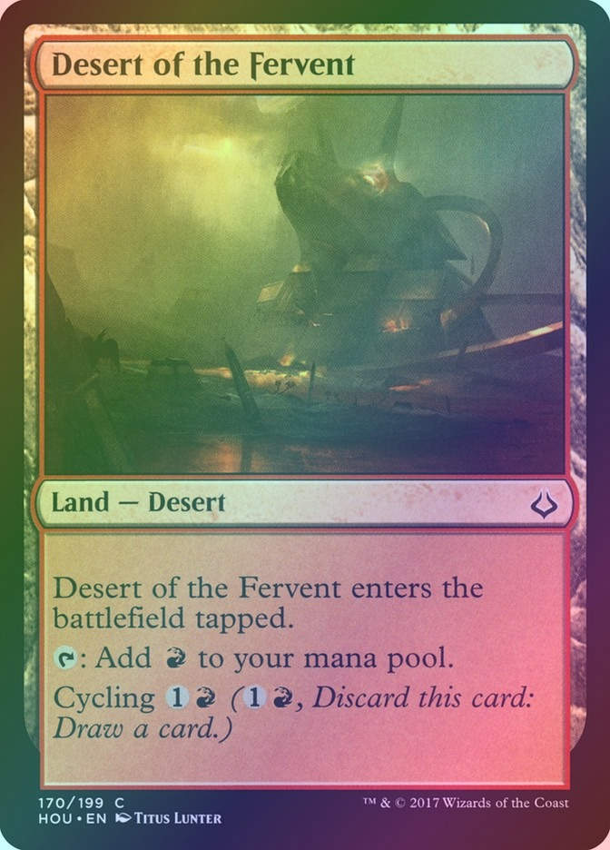 Desert of the Fervent (HOU) (170) / Foil