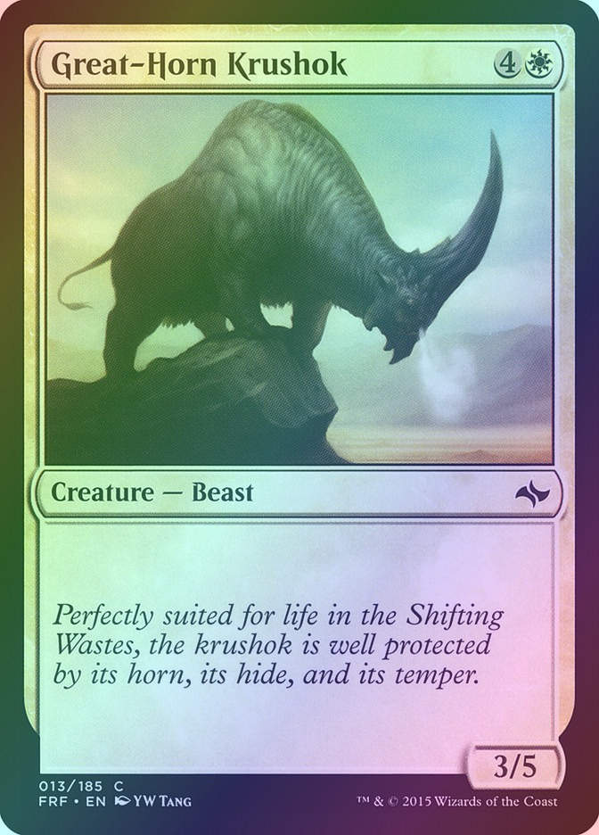 Great-Horn Krushok (FRF) (13) / Foil