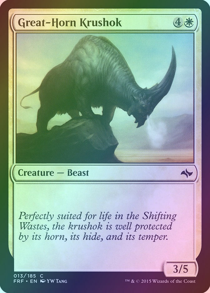 Great-Horn Krushok (FRF) (13) / Foil