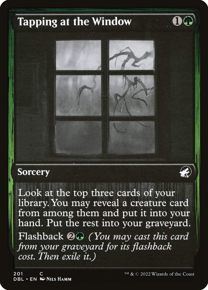 Tapping at the Window (DBL) (201)