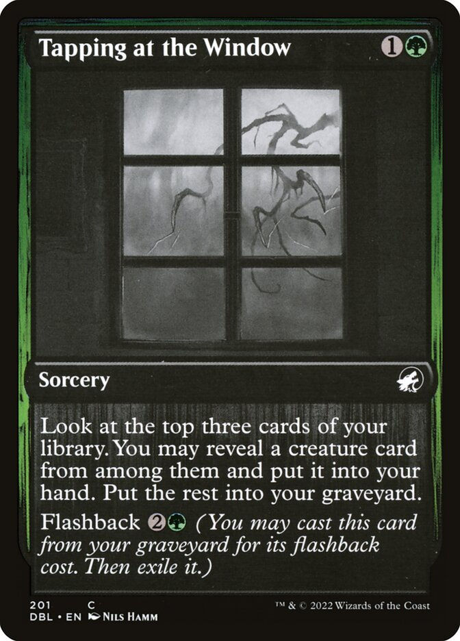 Tapping at the Window (DBL) (201)