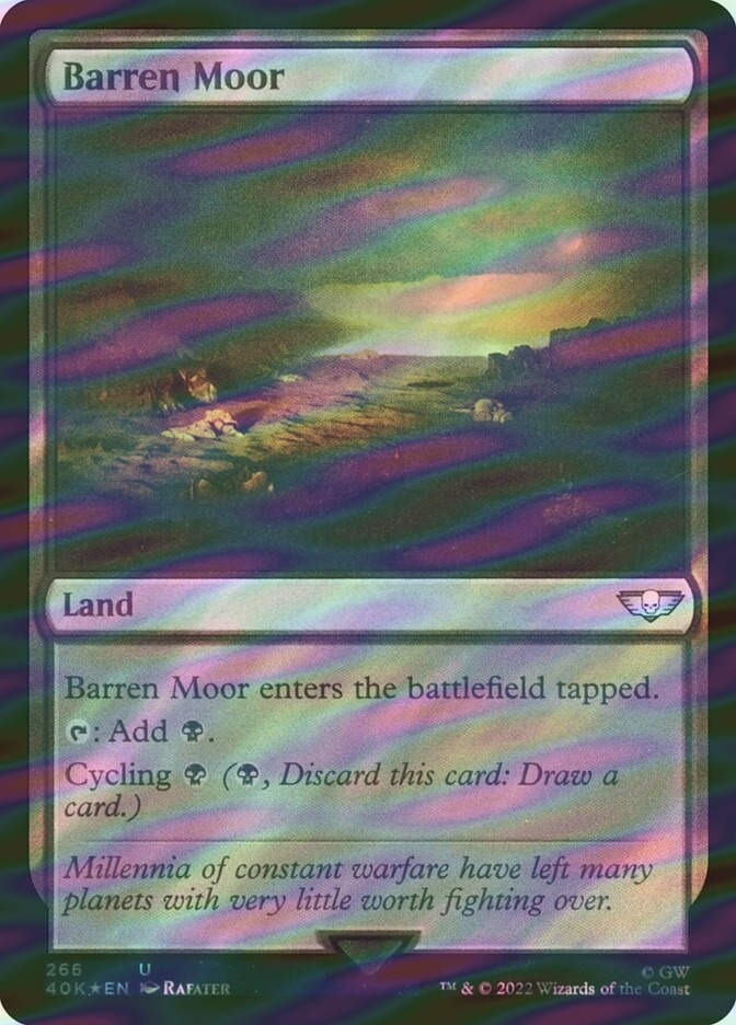 Barren Moor (40K) (266★) / Surge Foil