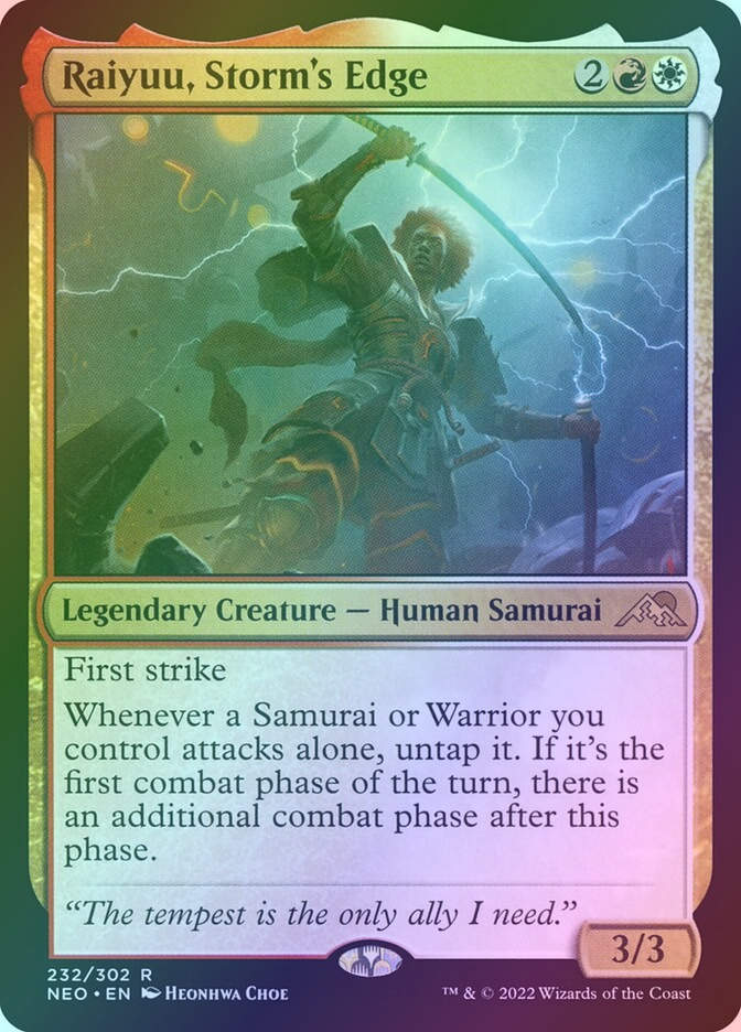 Raiyuu, Storm's Edge (NEO) (232) / Foil