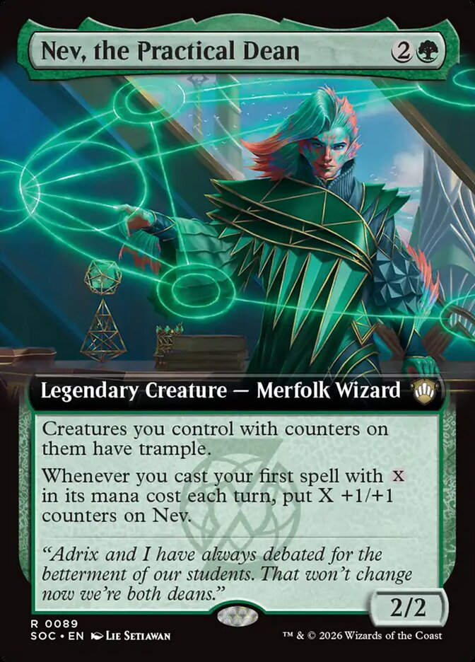 Nev, the Practical Dean (SOC) (89) / Extended Art