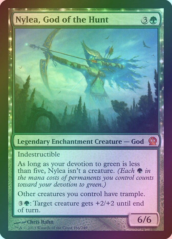 Nylea, God of the Hunt (THS) (166) / Foil
