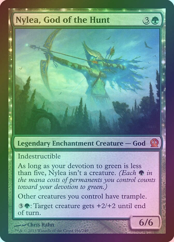 Nylea, God of the Hunt (THS) (166) / Foil