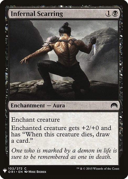 Infernal Scarring (PLST) (ORI-102)