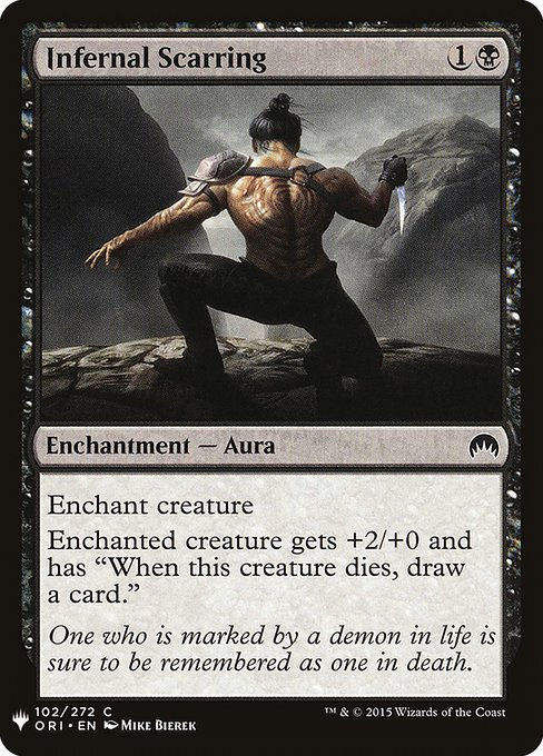Infernal Scarring (PLST) (ORI-102)