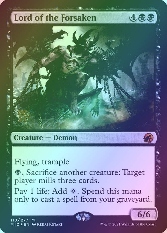 Lord of the Forsaken (PMID) (110s) / Foil