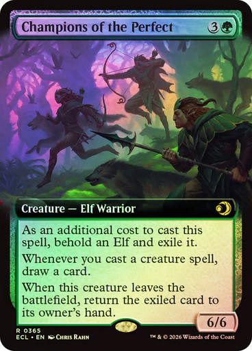 Champions of the Perfect (ECL) (365) / Extended Art / Foil
