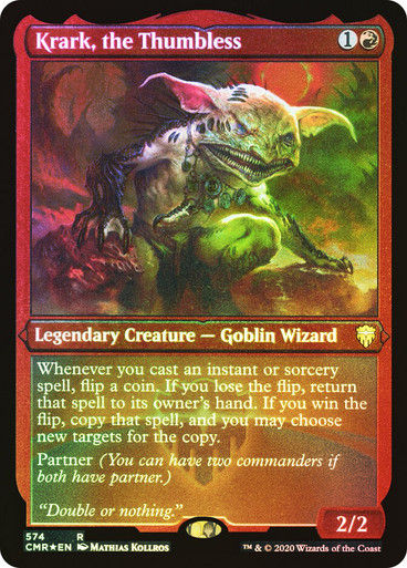 Krark, the Thumbless (Foil Etched)