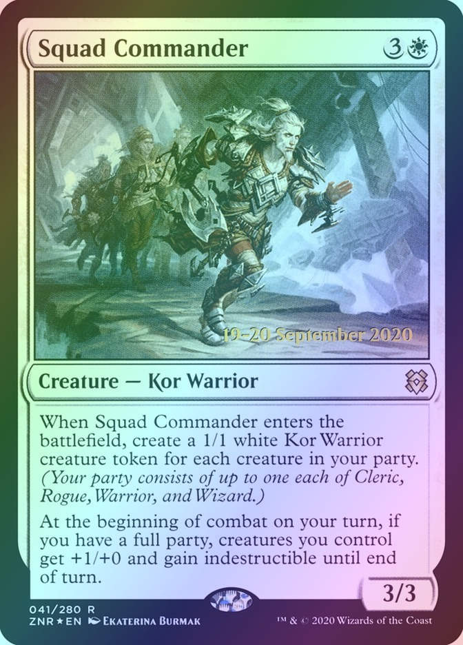 Squad Commander (PZNR) (41s) / Foil