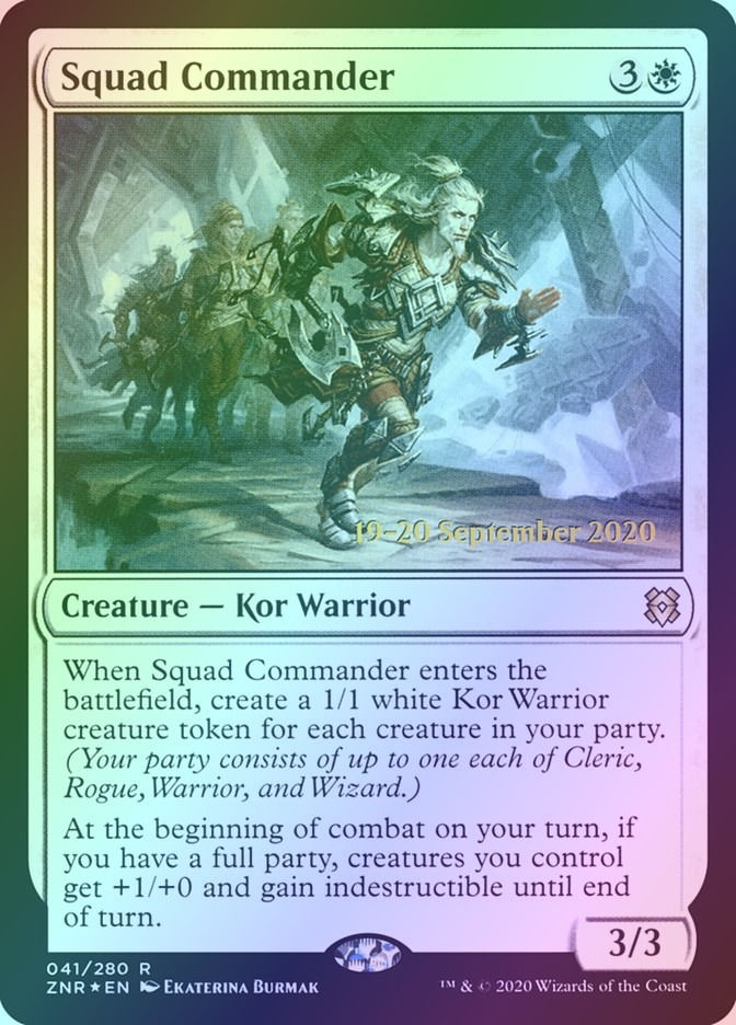 Squad Commander (PZNR) (41s) / Foil