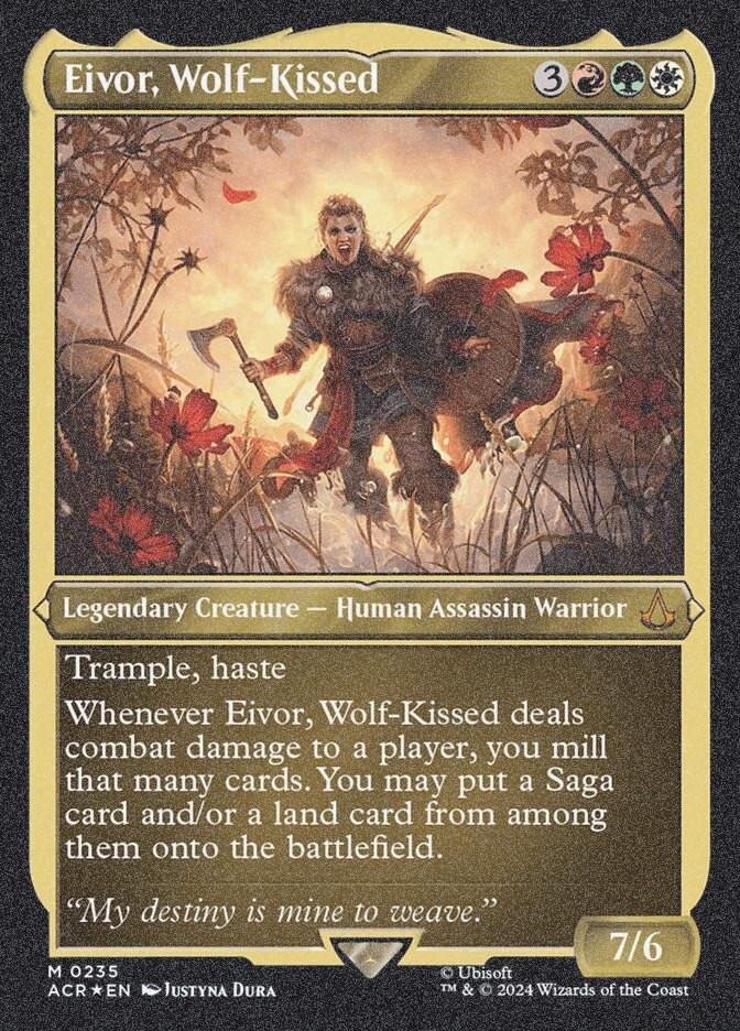 Eivor, Wolf-Kissed (ACR) (235) / Foil Etched