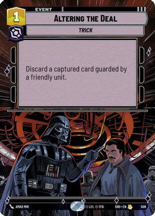 Altering the Deal (Hyperspace) (SHD_#506) / Foil