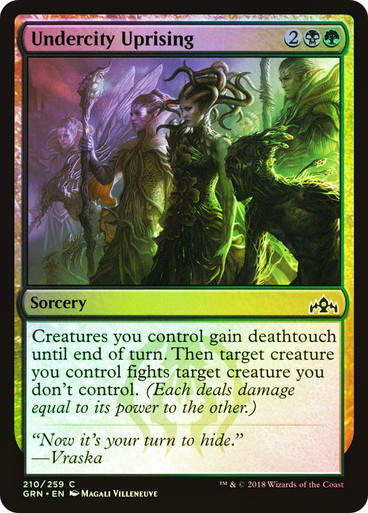 Undercity Uprising (GRN) (210) / Foil