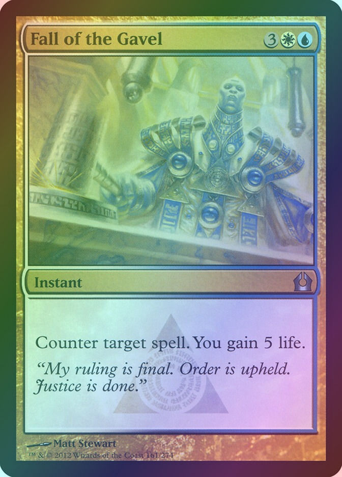 Fall of the Gavel (RTR) (161) / Foil