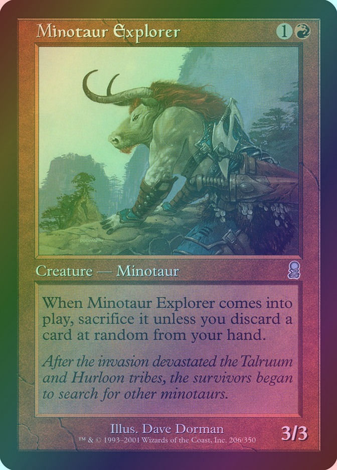 Minotaur Explorer (ODY) (206) / Foil